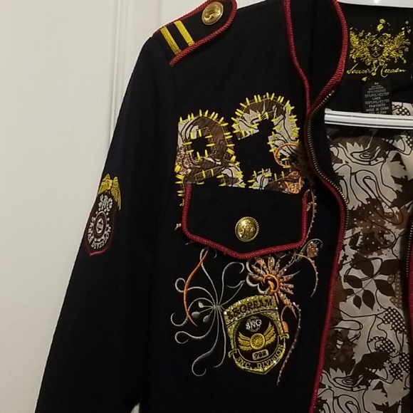 Wool military fashion jacket - Picture 5 of 6